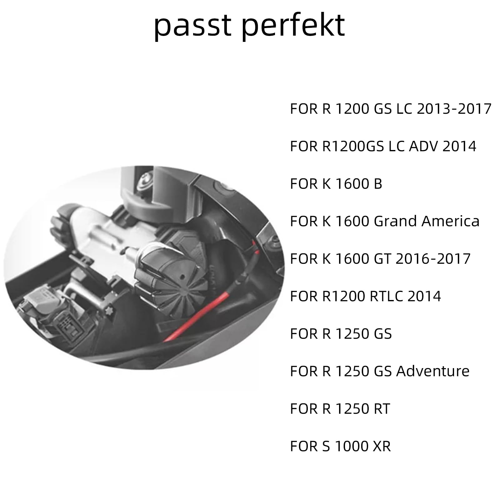 2 sztuki zestaw do obniżania siodełka motocyklowego dla BMW R1200GS LC/ R1250GS/S1000XR/K1600 B/K1600, obniżenie 10 mm, średnica 35 mm, akcesoria motocyklowe R1200GS (2013-2019)
