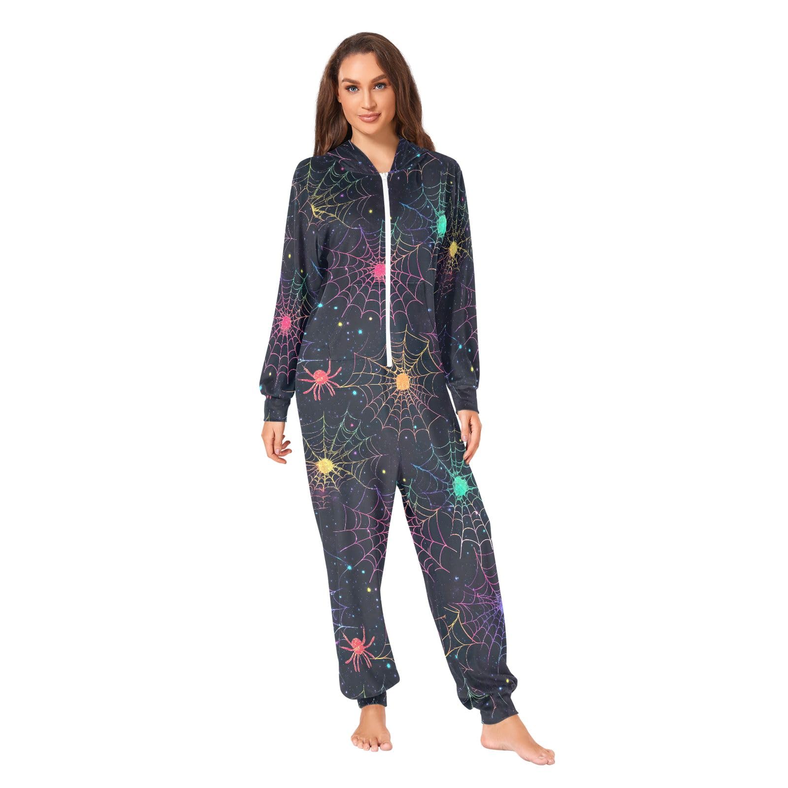 Adult Onesie Pajamas Holiday Onesie for Women Men, Christmas Pajamas Onesie Lounge Wear