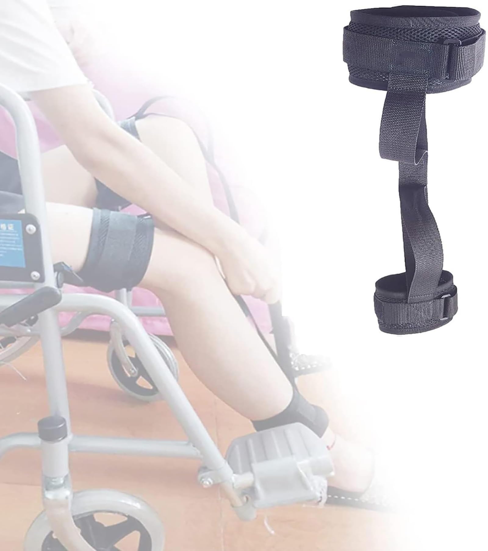 = Leg Lifter Strap, Medical Transfer Cushion Leg Moving Auxiliary Belt, Foot Mobility Aid Tool, Thigh Lifter Strap, for Disabled Get in and Out of Bed, Car, Wheelchair, Washable (Color : 1PC)