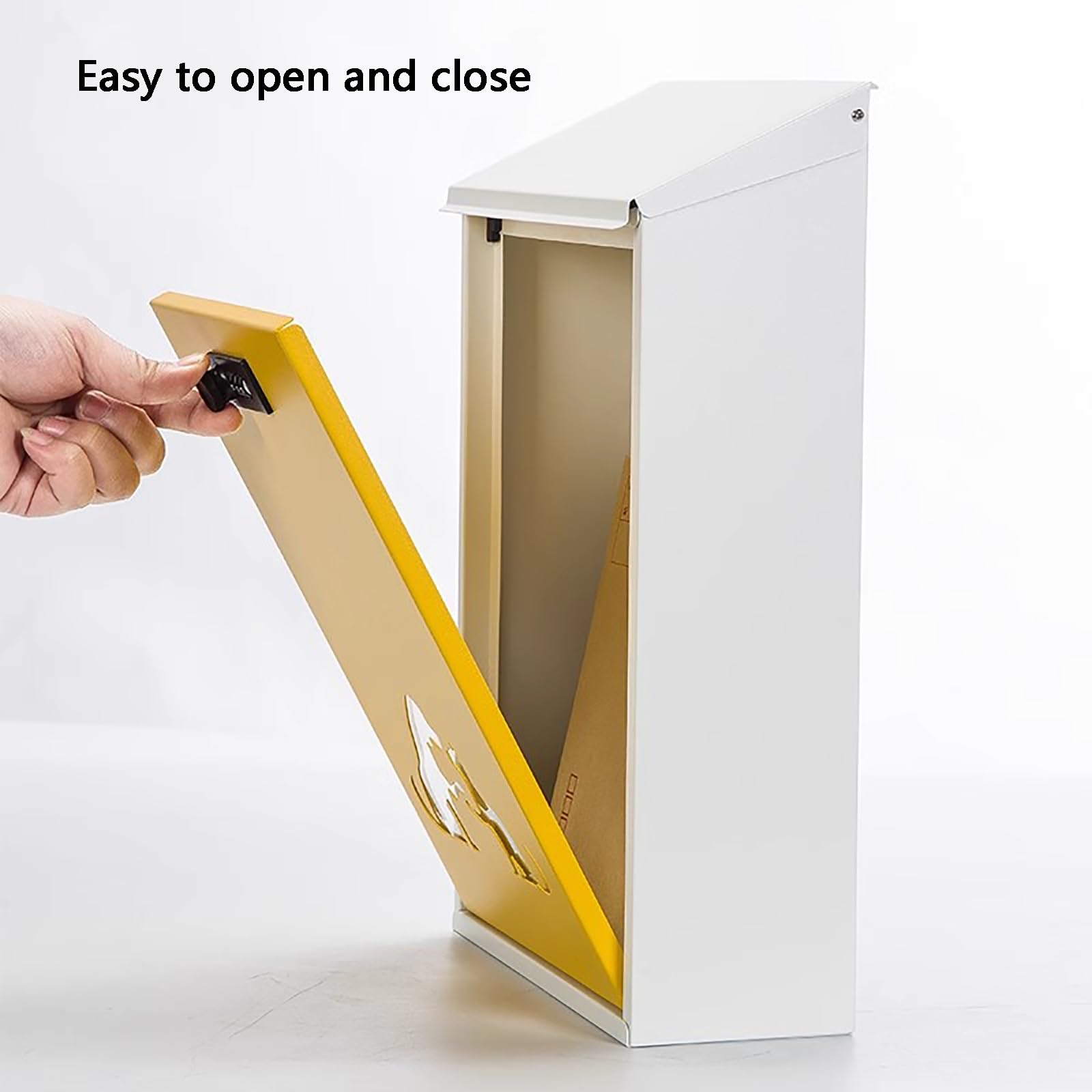 buzón de Pared, Buzón de sugerencias con Cerradura combinación(Black)
