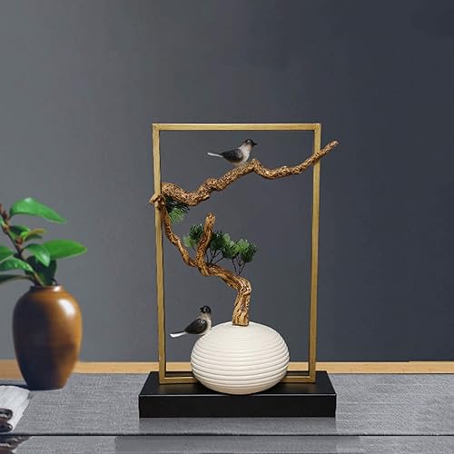 Miniatura 8 de SHUTING2020 Chinese feng Shui Statue Sculpture Decorative Sculpture Decoration Artwork Creative Chinese-Style Desktop Crafts Home Living Room Home