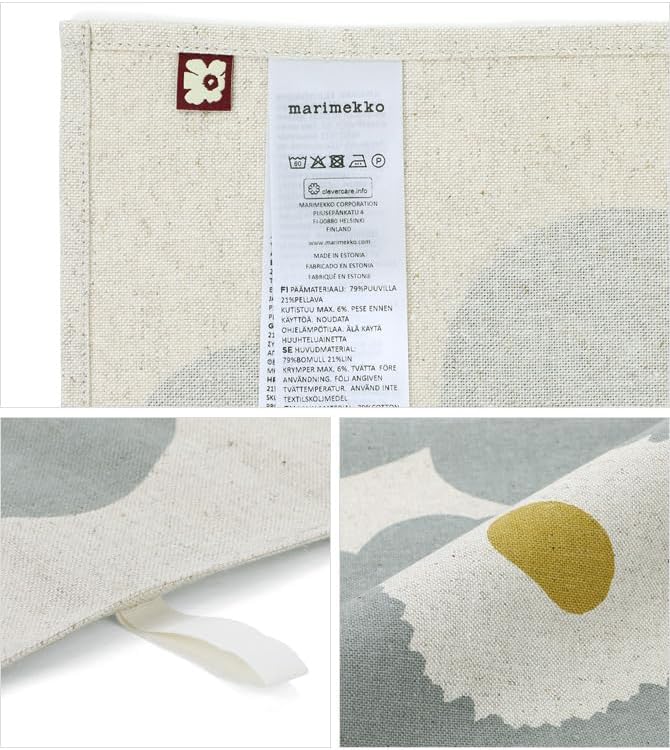 【希少】マリメッコ　エプロン　グレー マリメッコ] エプロン Anniversary unikko グレー ワンサイズ [並行