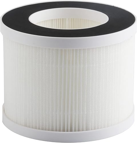 De.Life - Purificador de aire HEPA para el dormitorio del hogar, filtro de aire para humo, purificador de aire de dormitorio, alergias y caspa de