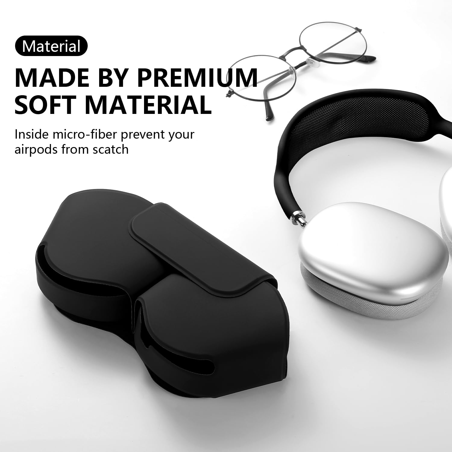 AirPods Max ブラック + Smart Case Apple AirPods Max With Smart Case- Space Gray - Perfect