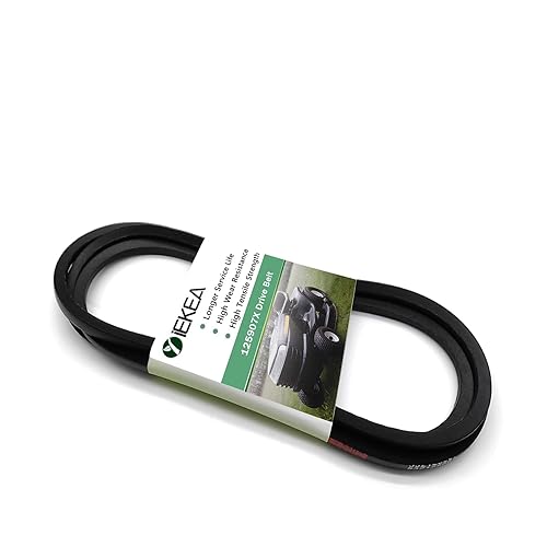 Miniatura 4 de Yiekea 532125907 125907X Correa de transmisión (12 pulgada x 90 pulgadas) para cortacésped Craftsman LT1000 YT3000 para cortacésped AYP Poulan
