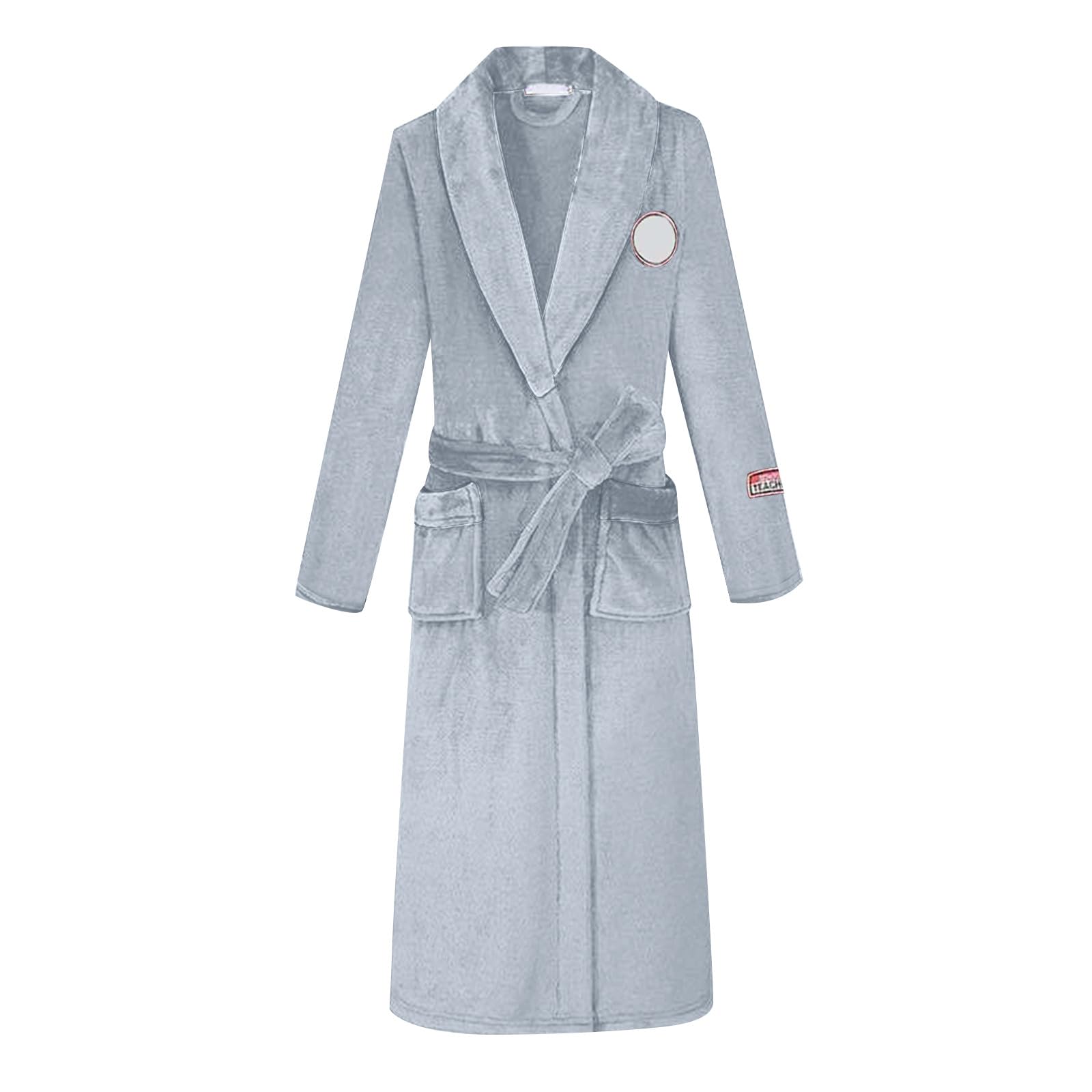 Accappatoio Spugna Uomo, Accappatoio Donna E Uomo Accappatoio Uomo Cotone Tinta Unita Unisex Adulto in Cotone, Accappatoio in Cotone Asciugatura Rapida con Tasche Accappatoio Personalizzato Vestaglia