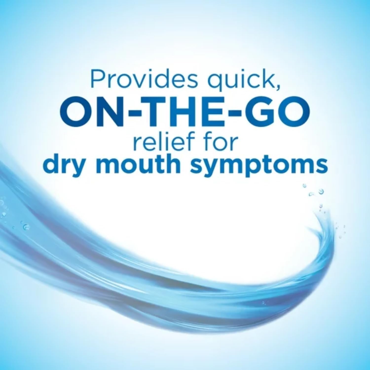 Moisturizing Dry Mouth Spray, Biotene'e Moisturizing Spray for Dry Mouth and Bad Breath Gentle Mint - 1.5 fl oz (Pack of 2)