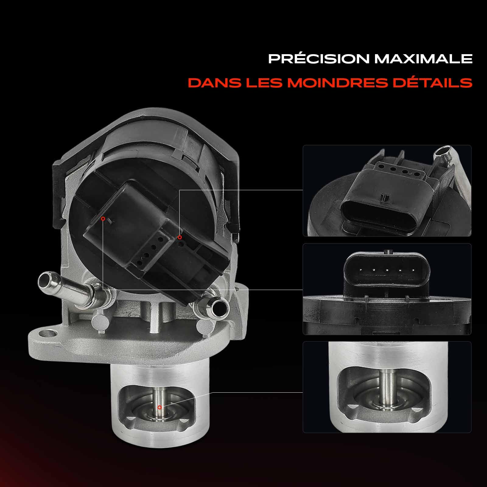 Frankberg Vanne EGR (Recirculation des gaz d'échappement) 555248 | Compatible avec: Série 3 Touring E91, X1 E84, Coupé Série 6 F13, X6 E71 E72, Série 7 F01 F02 F03 F04, Série 1 E81