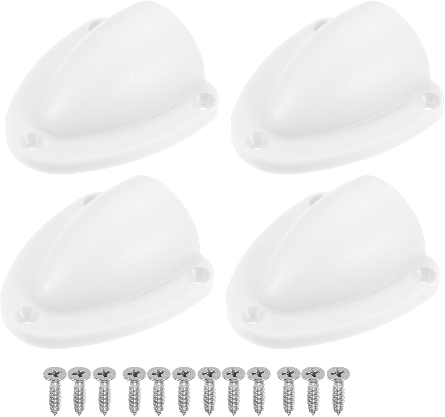 X AUTOHAUX 2 Pair 2.48"x2.28"x0.91" Marine Boat Wire Cover