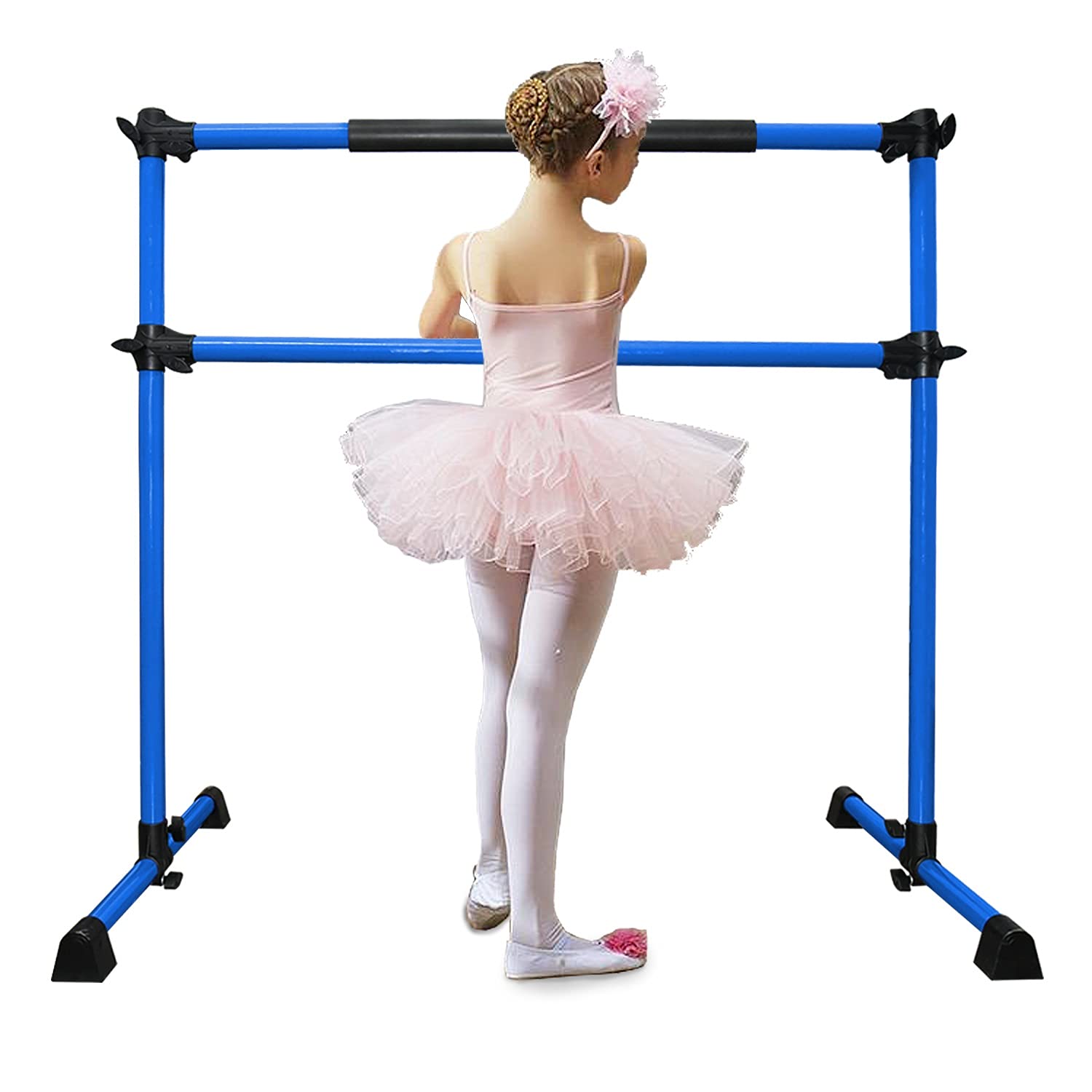 Buy Wesky Double Ballet Barre Portable 4FT Adjustable Freestanding