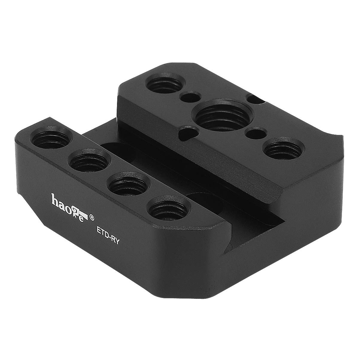 Haoge ETD-RY Mounting Plate Mount Holder Adapter for DJI Ronin-S Ronin-SC Ronin S SC Gimbal Stabilizer Built-in 1/4" 3/8" Threaded ARRI NATO Rail Interface fit Monitor Handle Magic Arm Microphone