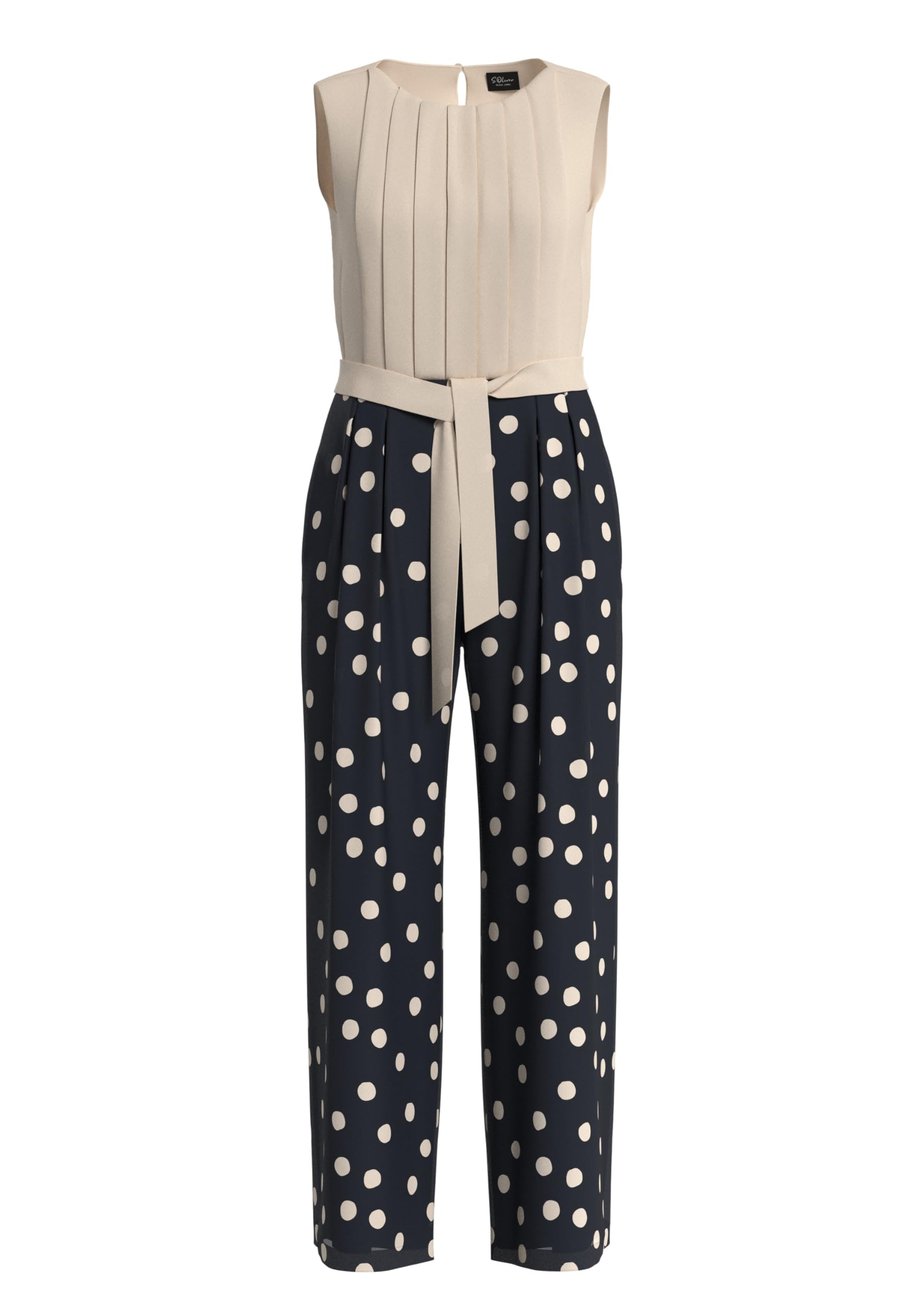 s.Oliver Ärmelloser Jumpsuit aus Chiffon
