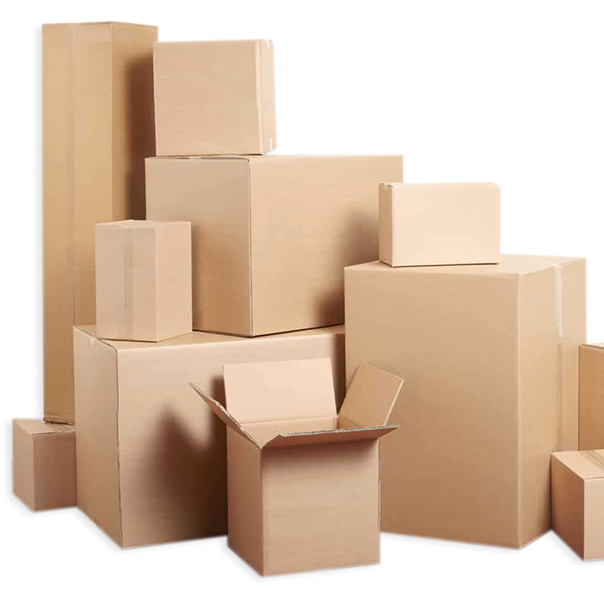 50 - Pack Large Cardboard Moving Boxes 20x20x15 32 ECT With Handles - View #4