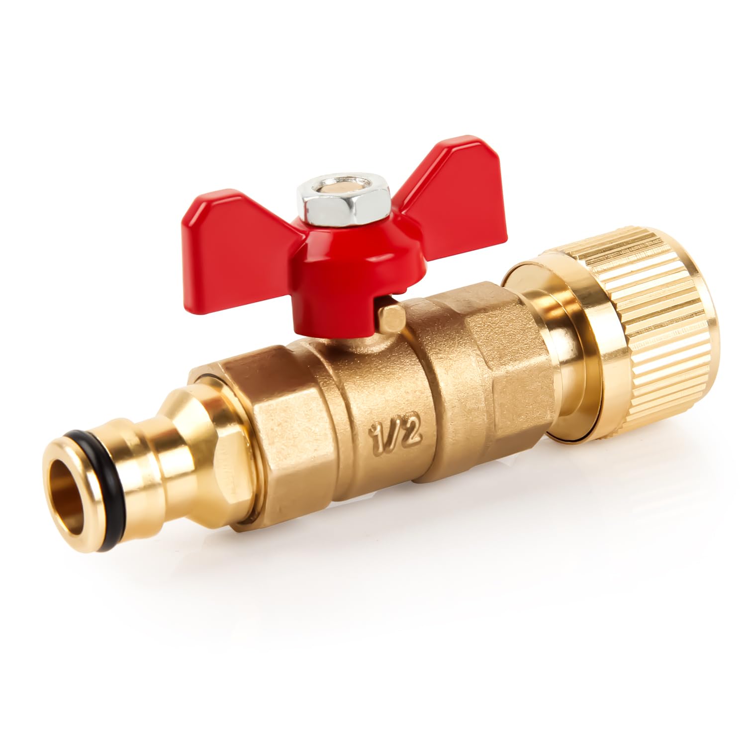 Lot De 3 Valves D'arrêt à Dégagement Rapide, Tuyau D'arrosage En Ligne