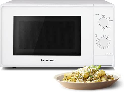 Panasonic NN-E20JWMEPG Four à Micro-Ondes avec Plateau Tournant en Verre,