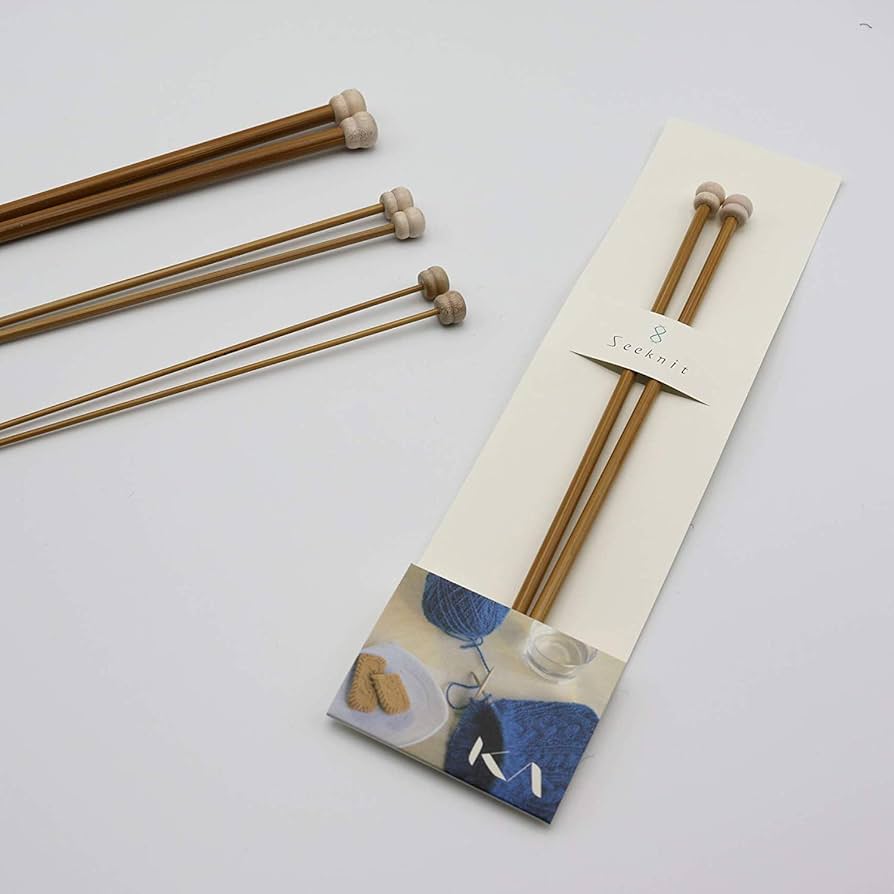 たま　2本セット Amazon | Seeknit Umber 玉付2本針 23cm (JP 2号（2.7mm