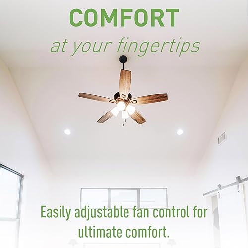 Miniatura 2 de Legrand-Pass & Seymour 94003I Control de velocidad del ventilador giratorio, color marfil