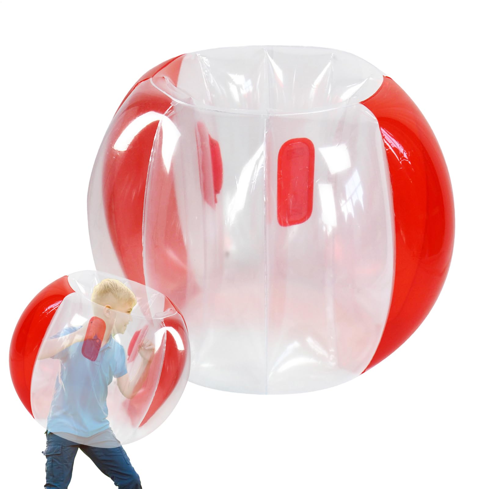 Generisch Bumper Balls für Kinder,aufblasbare Body Bumper, aufblasbarer Sumo-Ball, menschlicher Hamster ball, aufblasbare Bälle für Hinterhofspiele, Outdoor-Teamspielspielzeug für den Garten