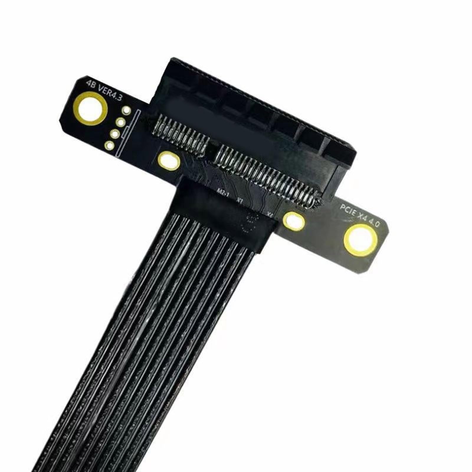 Maschio del cavo di estensione PCIe PCIE4.0 all'adattatore femminile di estensione per la scheda grafica del computer
