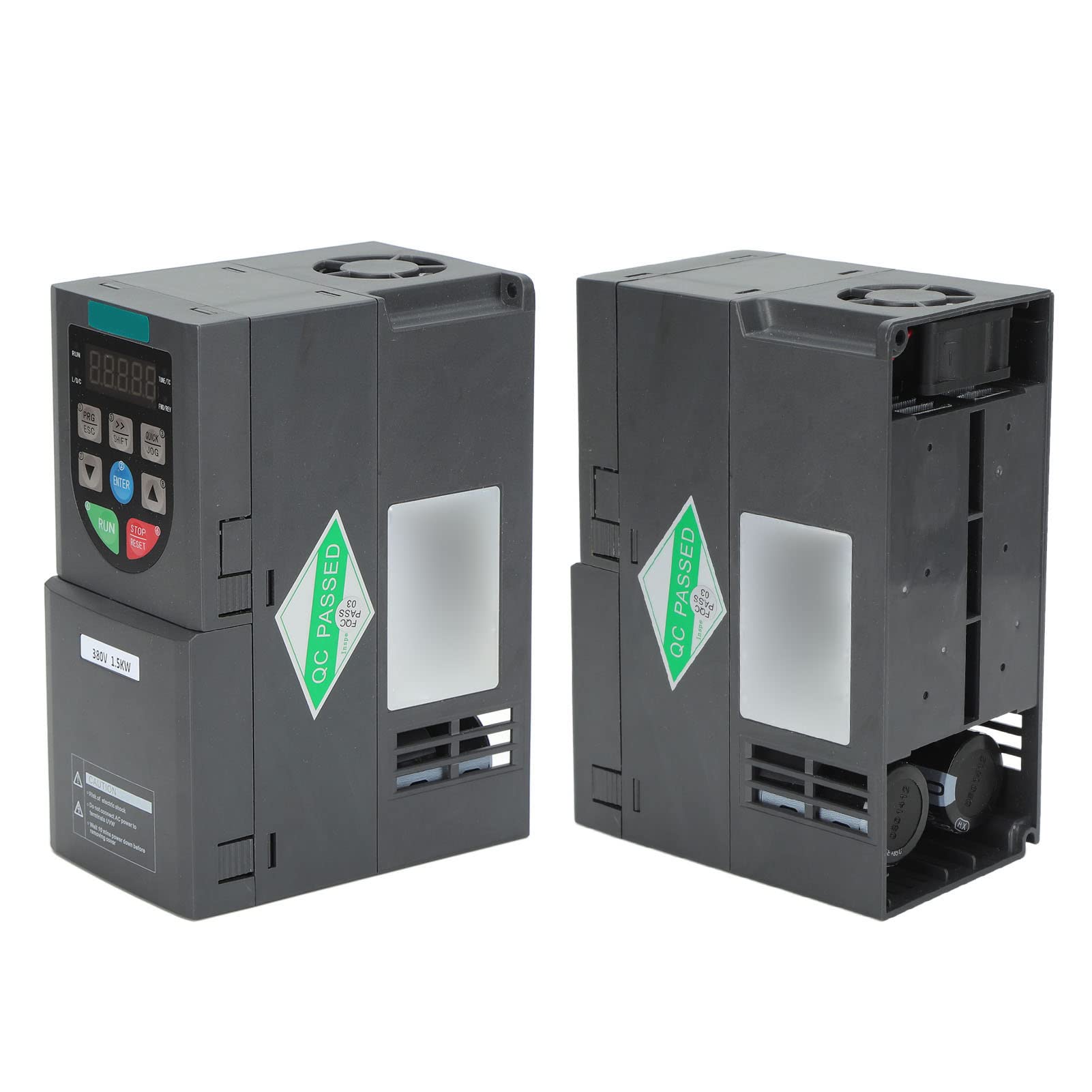 Azionamento a Frequenza Variabile, Convertitore di Frequenza Vettoriale ABS 1,5KW Trifase CA da 380 a 440 V, Uscita da 0 a 440 V, Controllo Ad Anello Aperto per Macchinari Tessili per la
