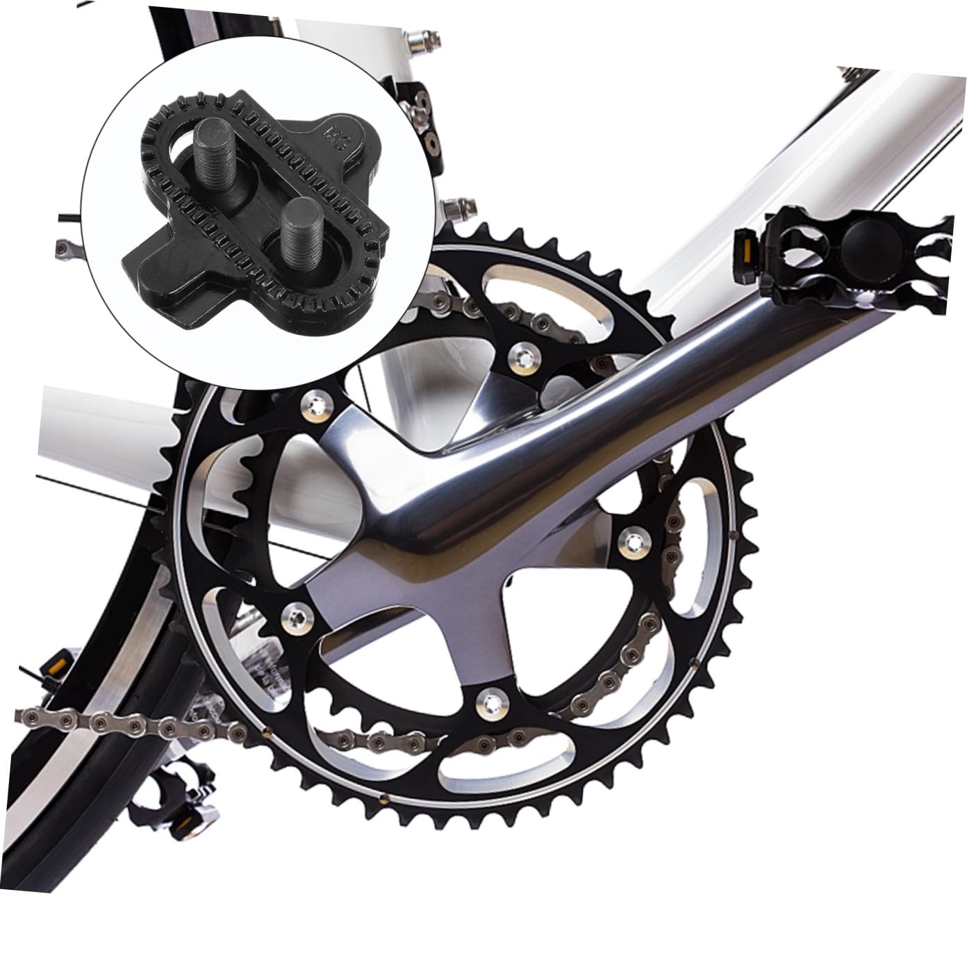 3 Paia Di Tacchetti Per Biciclette Mountain Bike Tacchetti Cyclette Bicicleta Estatica Para Ejercicios Pedale Della Bici Mountain Biciclette Tacchetto Look Pedali Ciclismo In Lega