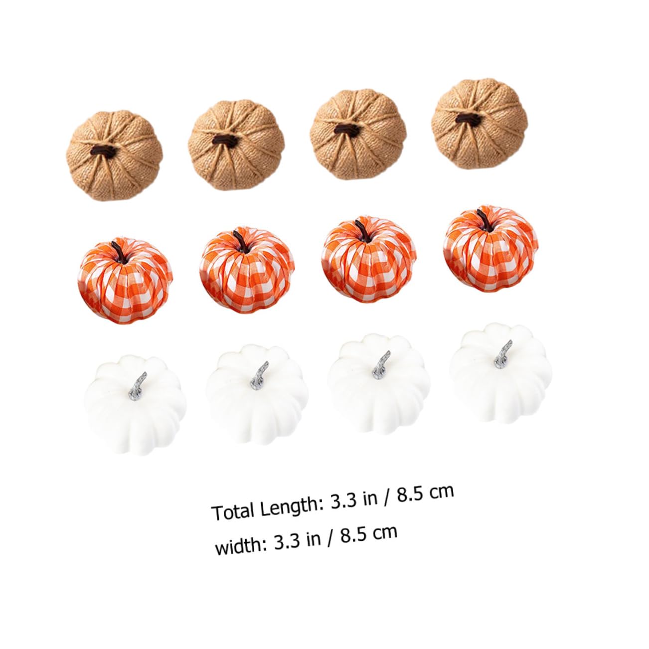 36stücke Künstliche Kürbisse Für Herbst Und Halloween-dekoration Simulierte Kürbis-dekoration Für Thanksgiving-feiern Tisch Und Fensterdeko