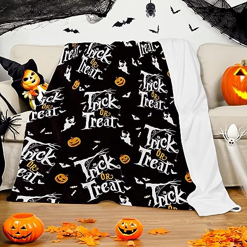 Kepmov Manta De Halloween, Manta De Truco O Trato Impresa Con Murciélagos Fantasmas De Calabaza Para Niños Y Adolescentes, Manta De Franela Suave Ligera De Halloween Para Sofá, El Mejor Regalo Para Kepmov Manta De Halloween, Manta De Truco O Trato Impresa Con Murciélagos Fantasmas De Calabaza Para Niños Y Adolescentes, Manta De Franela Suave Ligera De Halloween Para Sofá, El Mejor Regalo Para