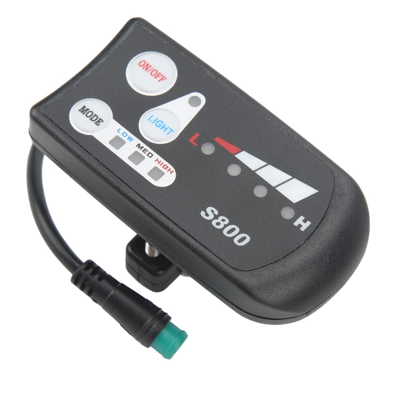 Vélo électrique Scooter S800 LED Affichage Mètre Connecteur étanche 36V 48V Universel