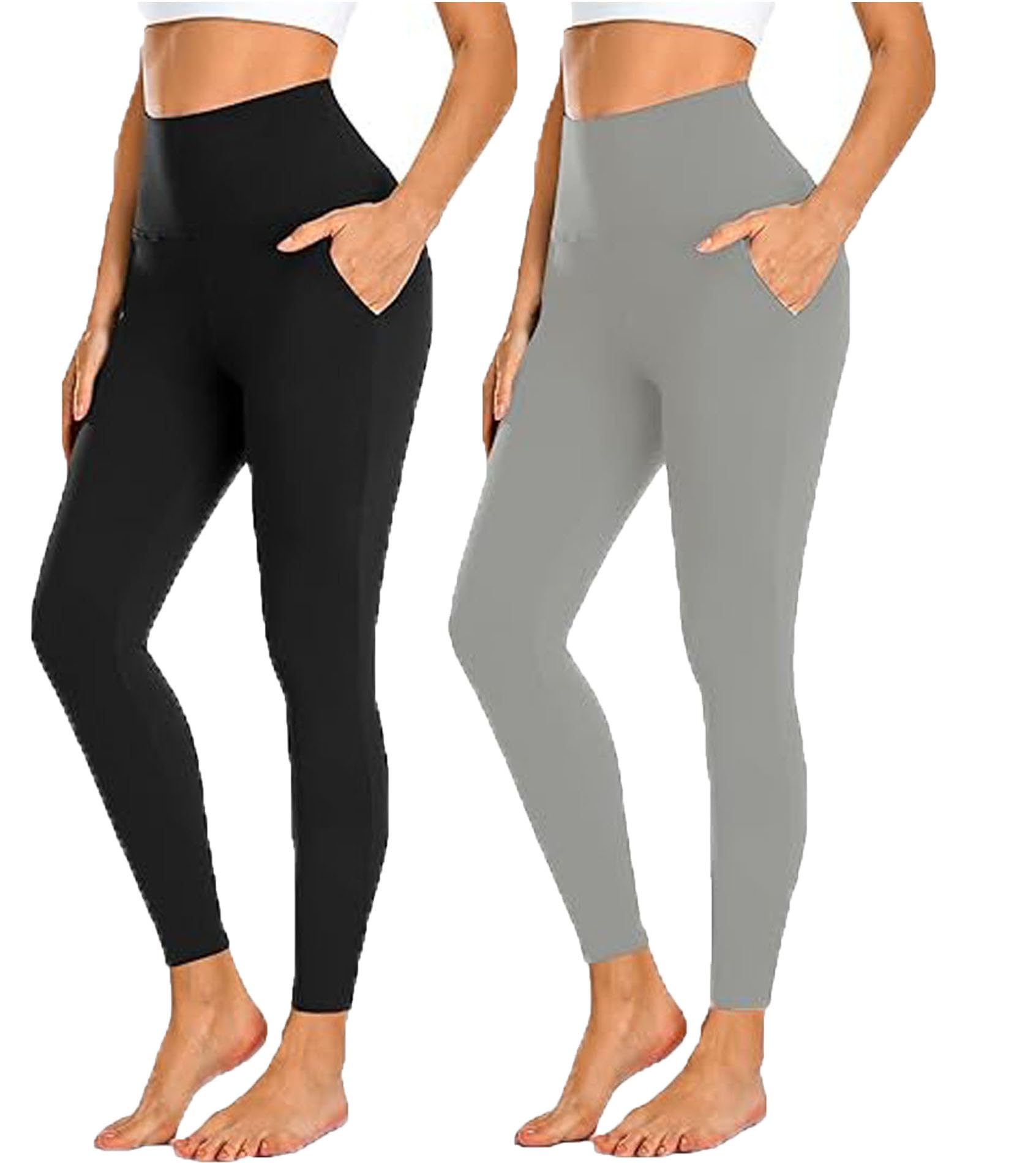 Women Slim Fit Jegging with Double Pocket Combo of 2 Pack-picture-49