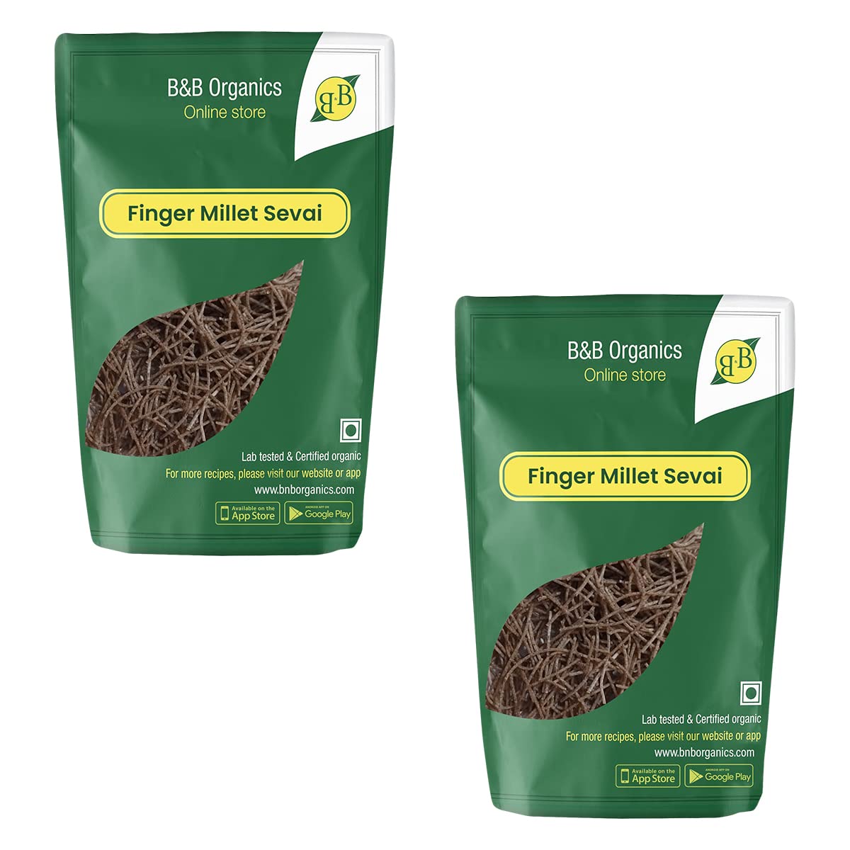 B&B Organics Finger Millet Vermicelli (180g-Pack of 2)/ Millet Vermicelli/Ragi Sevai (B09MJ2LWF6) Amazon Price History, Amazon Price Tracker