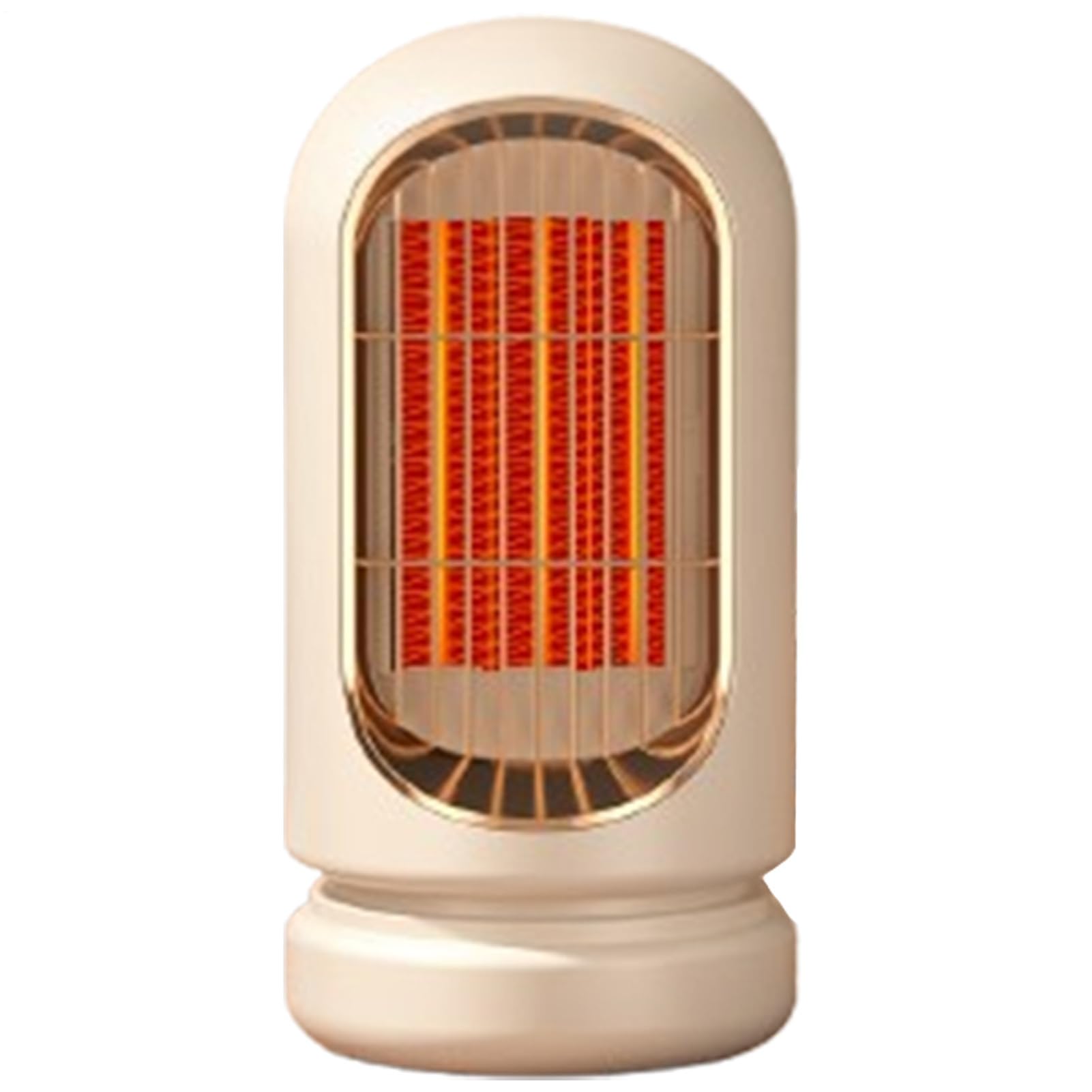 Ventilateur chauffant portable silencieux idéal pour le bureau, la chambre et le camping-car
