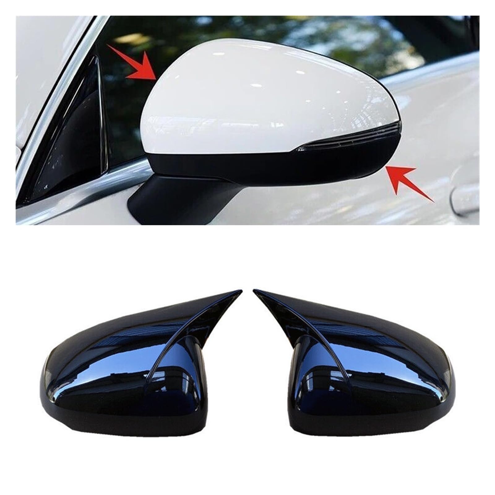Ford Fiesta Mk7 2013-2017 Right Drivers Side Full Complete Wing Mirror Right Side Ford Fiesta Mk7 2013 2017