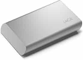 LaCie　Portable SSD STKS2000400 [シルバー] LaCie Portable SSD v2 500GB - STKS500400
