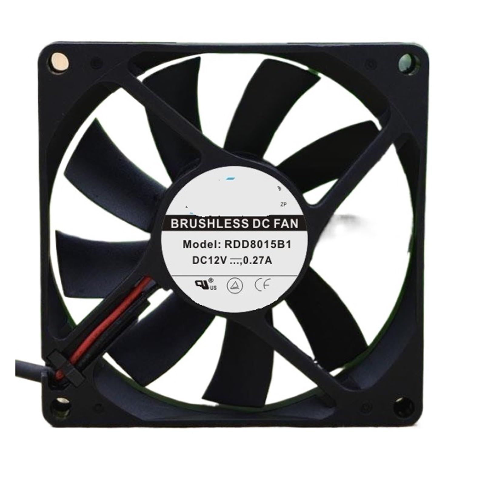 TRBFGVCJ RDD8015B1 12V 0.27A 8015 80 * 80 * 15mm 8cm COOLING FAN