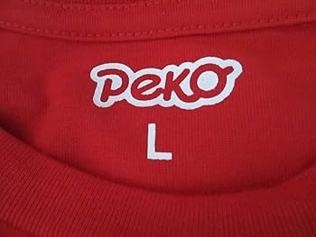 Amazon.co.jp: ペコちゃん ミルキー 半袖 Tシャツ Lサイズ 赤 缶