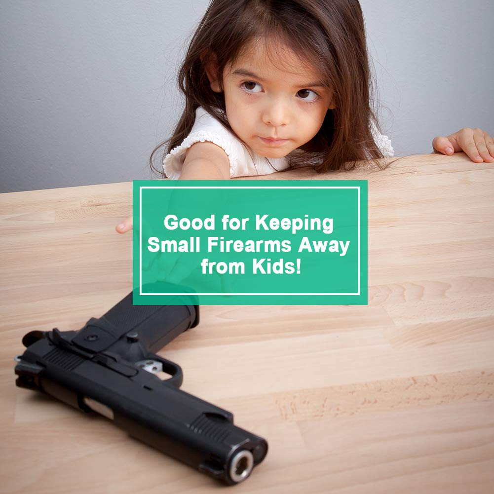 RPNB Gun Safe,California DOJ Certified Gun Safe, Smart Pistol Safe