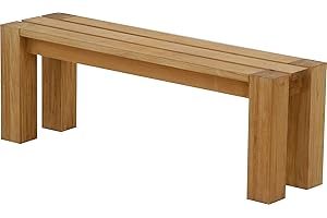 Oconee Teak Backless Bench: Unparalleled Charm for Your Outdoor Haven