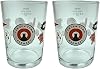 2 X Roxley Camden Town Stubby Pint Glasses X2 Original Lager Pint Glass Glasses 67 cl