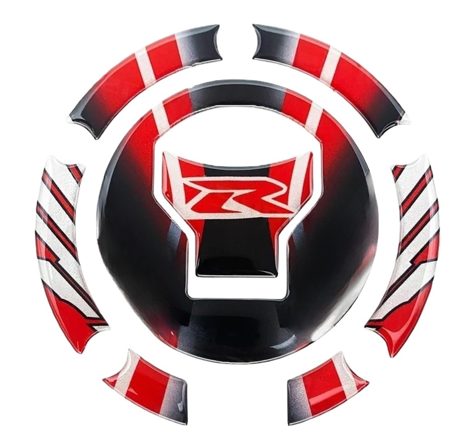 Motorcycle Sticker Motorcycle Fuel Tank Pad Cap Sticker Protector Decal for CBR 600/1000R 600rr 500F/X 650R/F RVF CBR300/250/500R Cbr650r(Decal 07)