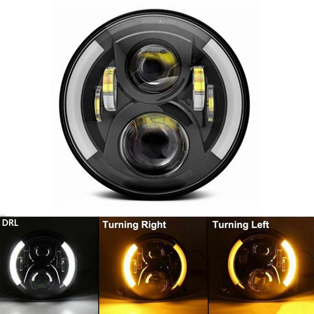 2 Indicator Di Direzione A LED Hacreyatu Per Skoda Octavia MK3 5E (2013-2019) - Luci Frecce Laterali Per Specchietto, Gialle, Facili Da Installare