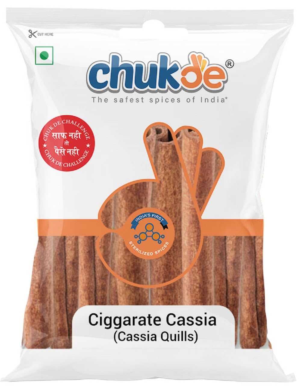 Chukde - Dalchini Whole - Cinnamon Ciggarate Sticks Quills - Ideal for Cooking, Baking & Beverages - Perfect for Desserts, Hot Drinks & Recipes - Whole Spices - 50 Gm (B0CBVNF2XZ) Amazon Price History, Amazon Price Tracker