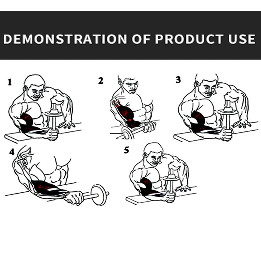 Attrezzo per l'allenamento dei polsi, Esercitatore for polso con impugnatura for braccio di ferro for