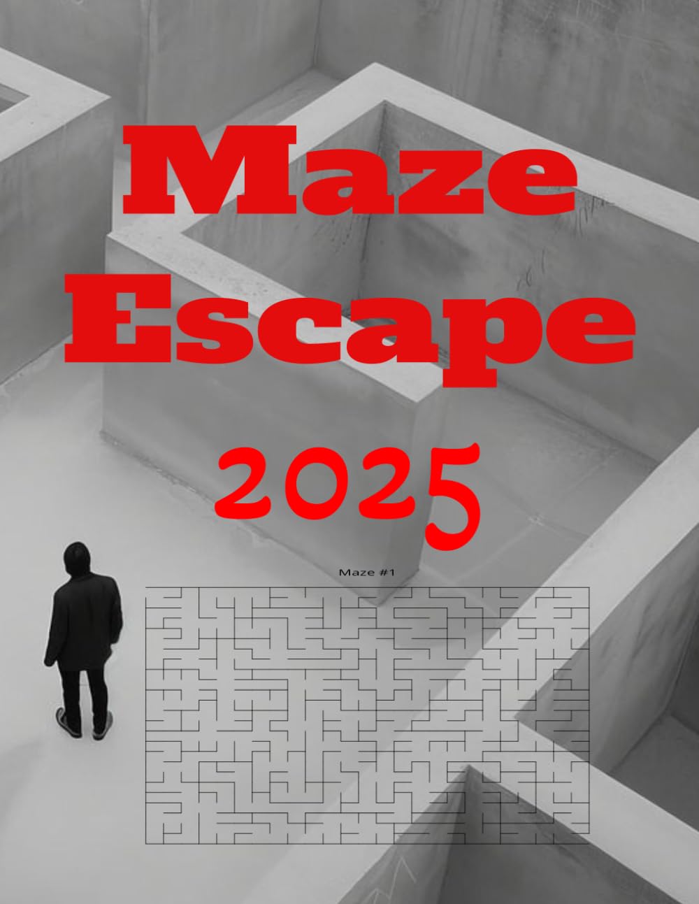 Maze Escape Puzzles for Kids, Teens and Adults: A fun and entertaining puzzle Book: Relax and Unwind with the Beauty of how to Escape Each Maze