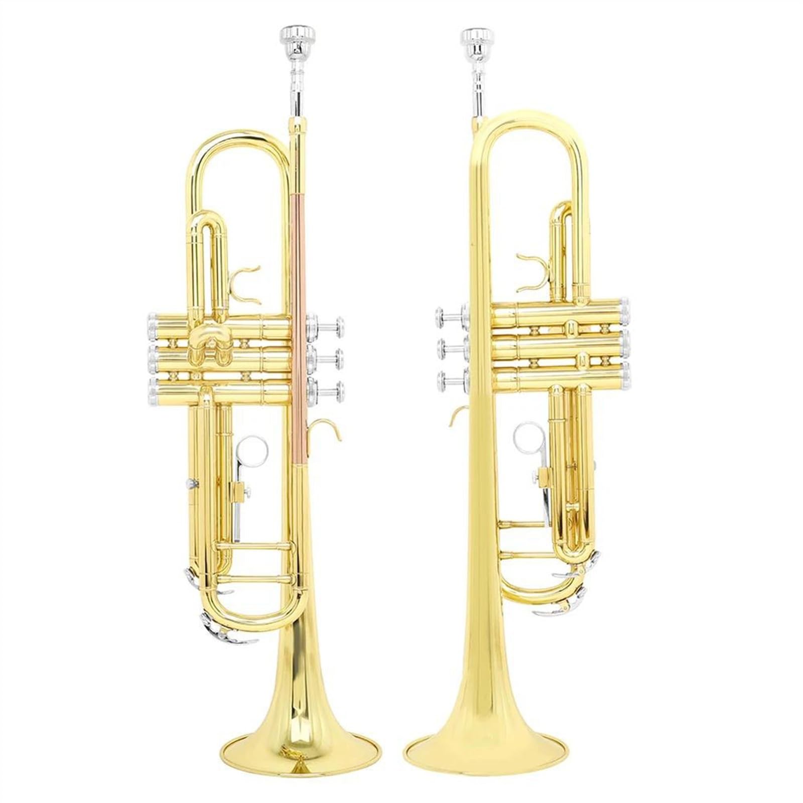 Trompeta Estándar Juego De Trompeta Bb Estándar De Bronce Fosforoso Instrumento De Viento Metal Profesional Para Estudiantes Principiantes