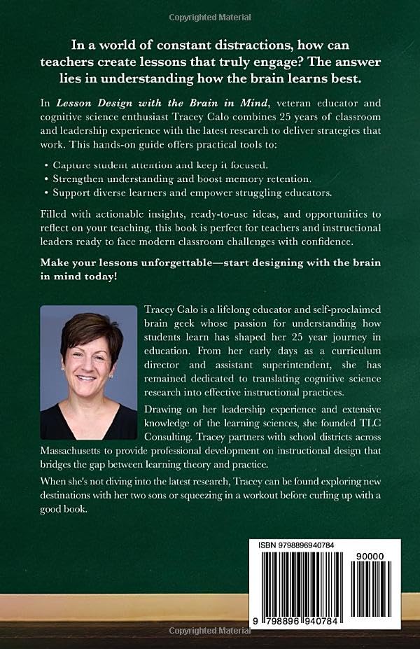 Lesson Design with the Brain in Mind: A Handbook for Increasing Students' Attention and Retention - Image 2