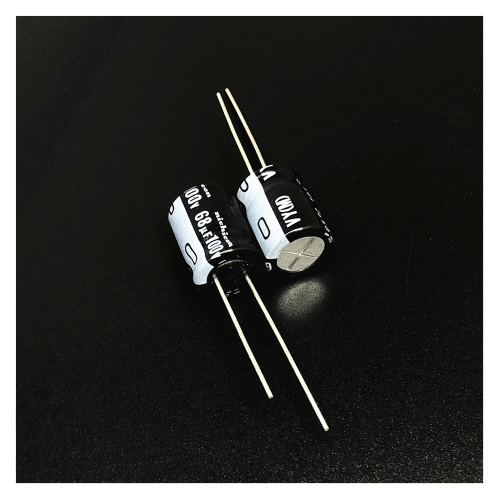 Condensateur 100V68uF 10x12.5mm pour éliminer les bruits de friture audio