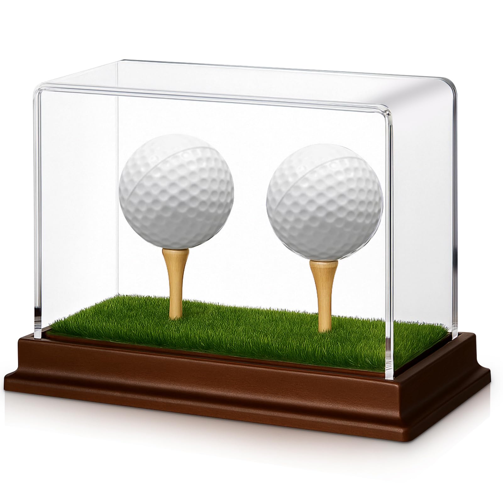Weysat Golf Ball Display Case 2 in 1 Golf Ball Holder - display cases | Mubboo