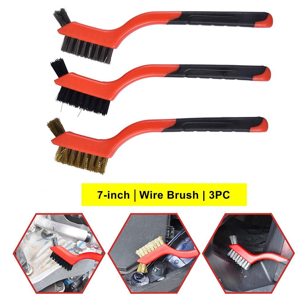 18pcs de Limpieza en el Coche Que detalla Herramientas brocha Alta Lavado Taladro Cepillo Juego Controladores Salida Aire la Rueda pulidora Adaptador Limpiador Llantas