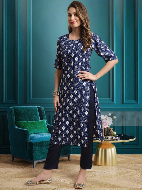 Pinkmint Straight Kurta & Pant For Women Ethnic Kurta Set For Women (Pack Of 3)