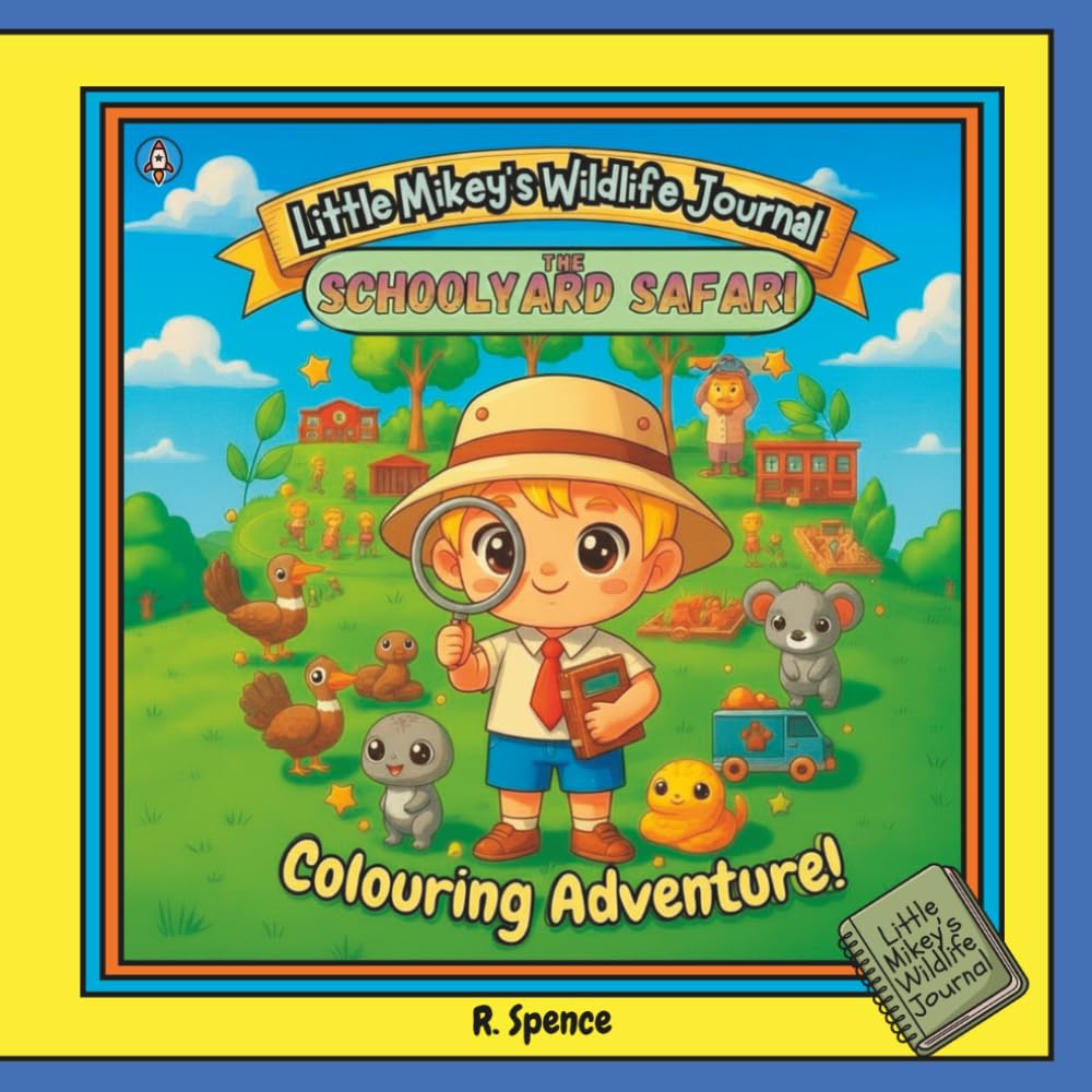 Little Mikey's Wildlife Journal: The Schoolyard Safari- A Colouring Adventure!